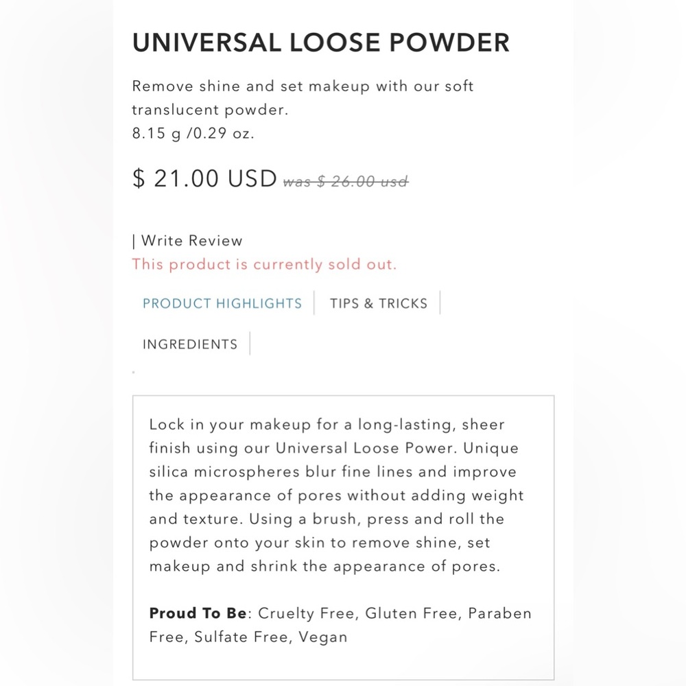 ISH - Universal Loose Powder - Picture 4 of 4